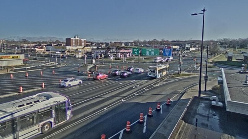 Macdonald Bridge - Halifax bound