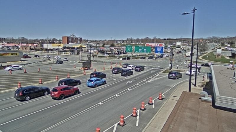 Macdonald Bridge - Halifax bound