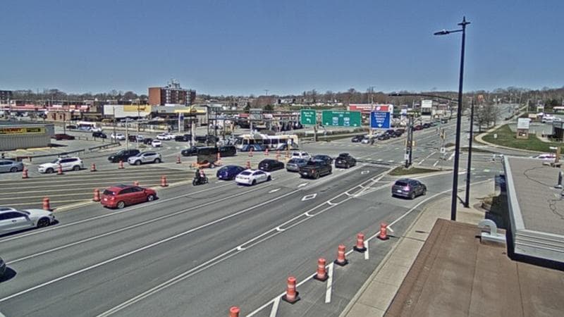 Macdonald Bridge - Halifax bound
