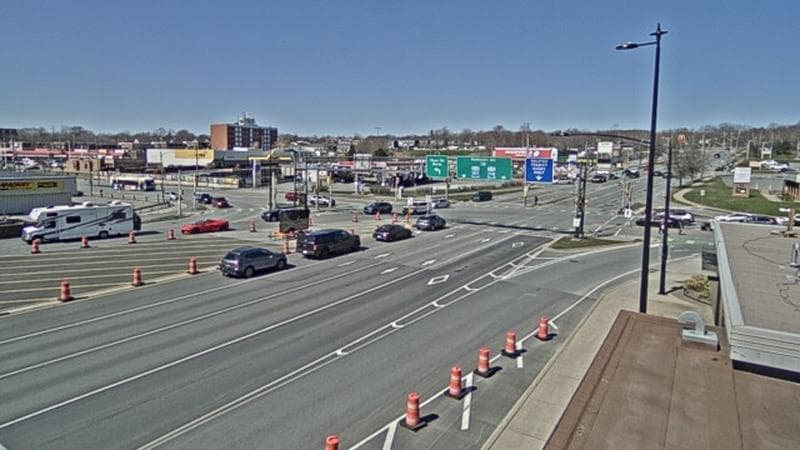 Macdonald Bridge - Halifax bound