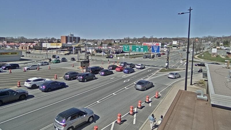 Macdonald Bridge - Halifax bound