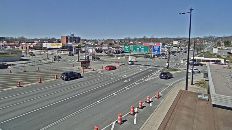 Macdonald Bridge - Halifax bound