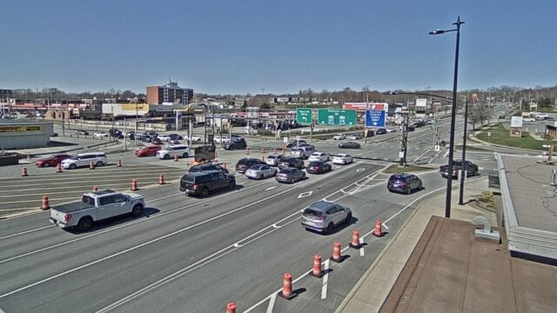 Macdonald Bridge - Halifax bound