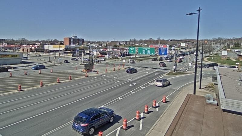 Macdonald Bridge - Halifax bound