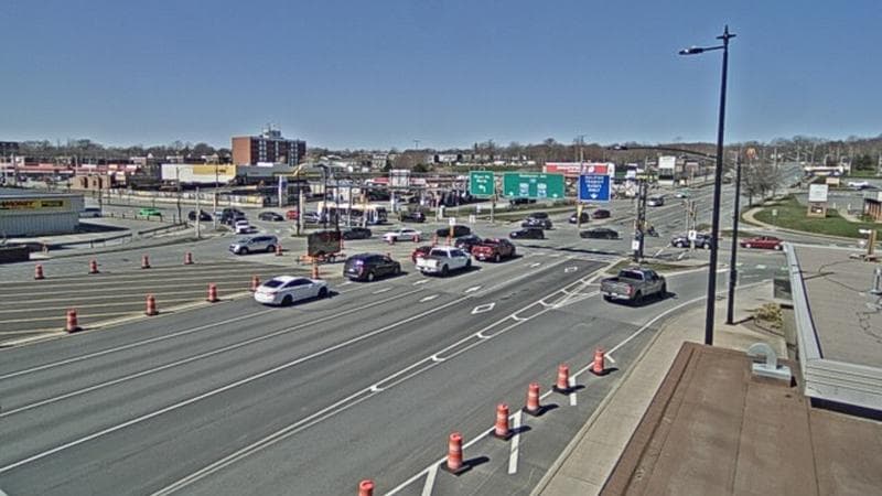 Macdonald Bridge - Halifax bound