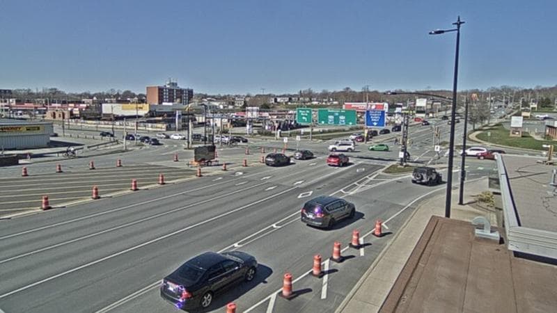 Macdonald Bridge - Halifax bound