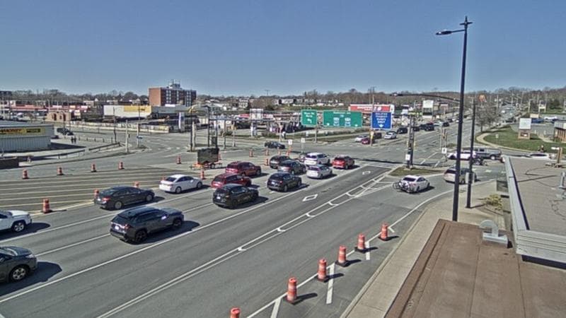 Macdonald Bridge - Halifax bound