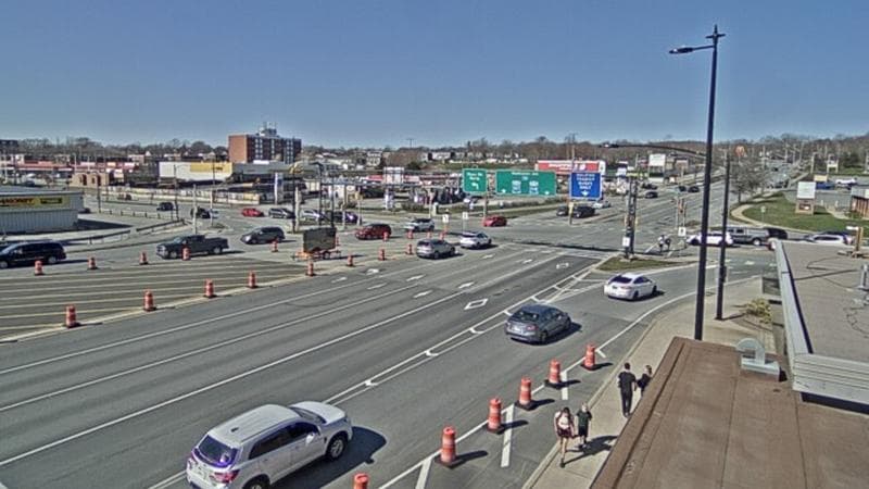 Macdonald Bridge - Halifax bound