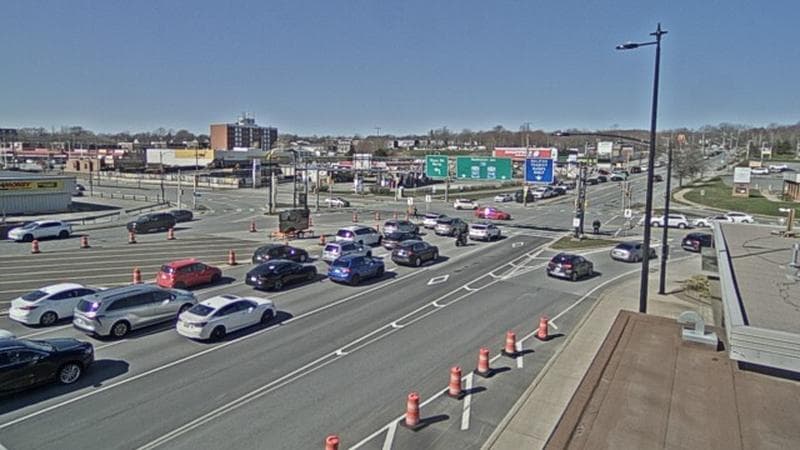 Macdonald Bridge - Halifax bound