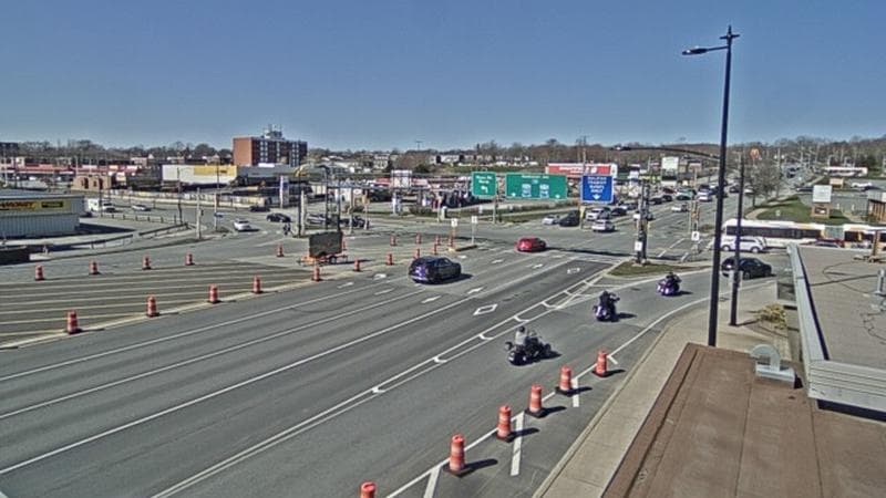Macdonald Bridge - Halifax bound