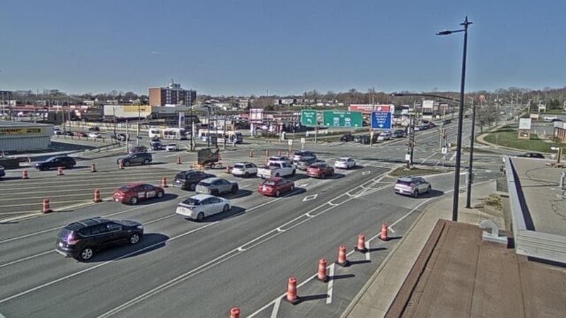 Macdonald Bridge - Halifax bound