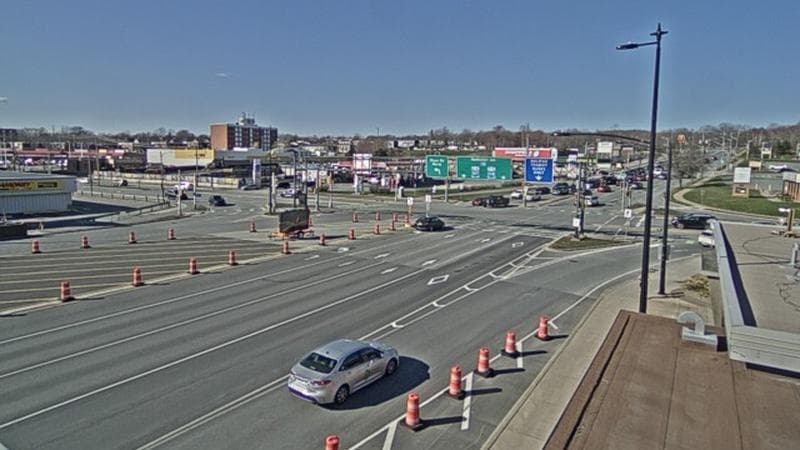 Macdonald Bridge - Halifax bound