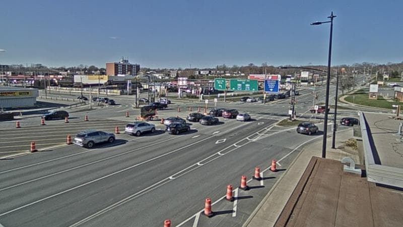 Macdonald Bridge - Halifax bound