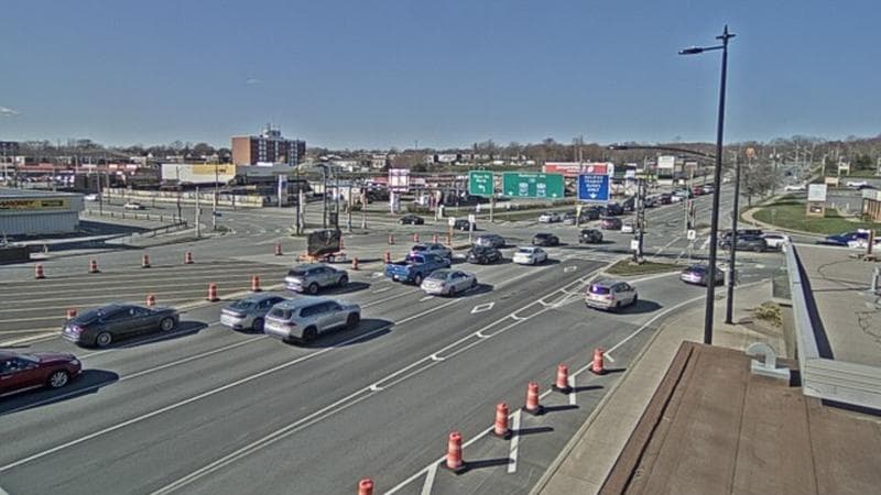 Macdonald Bridge - Halifax bound