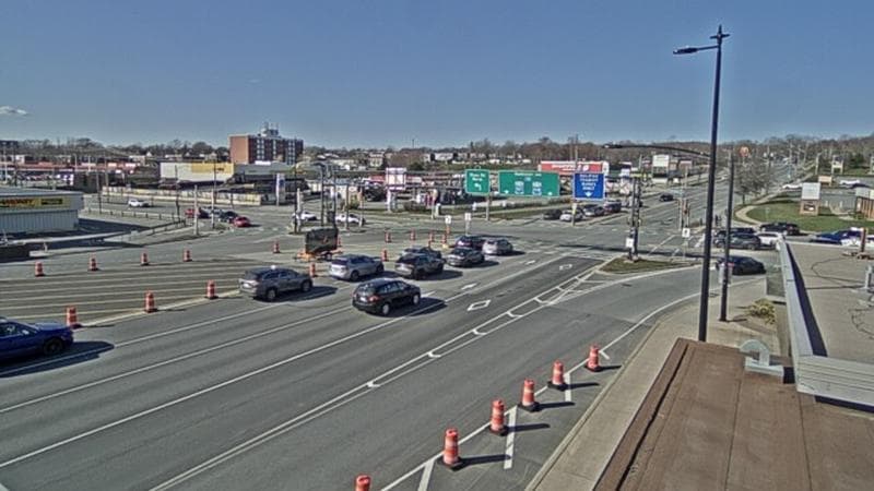 Macdonald Bridge - Halifax bound