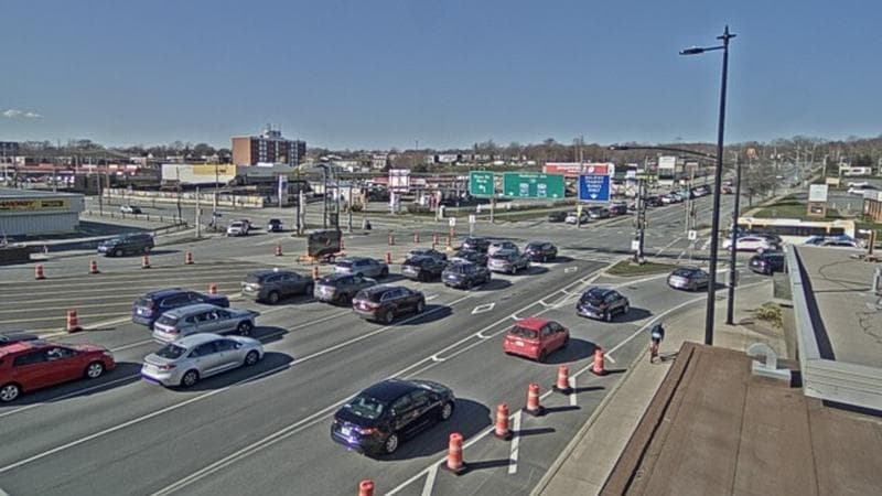 Macdonald Bridge - Halifax bound