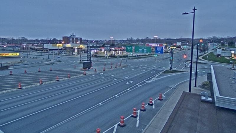Macdonald Bridge - Halifax bound