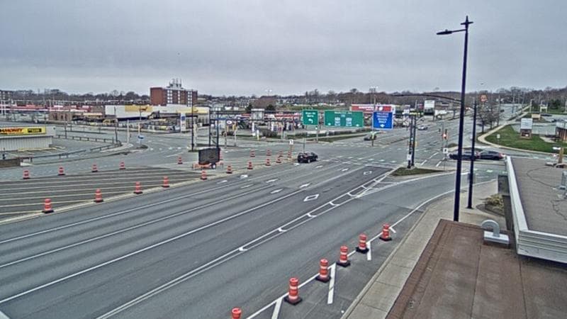 Macdonald Bridge - Halifax bound