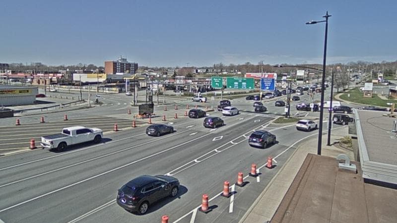 Macdonald Bridge - Halifax bound