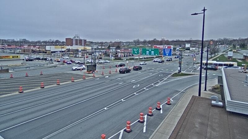 Macdonald Bridge - Halifax bound