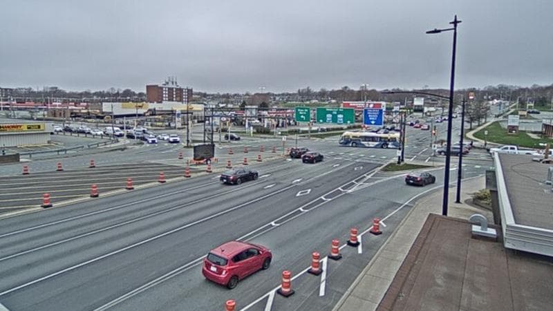 Macdonald Bridge - Halifax bound