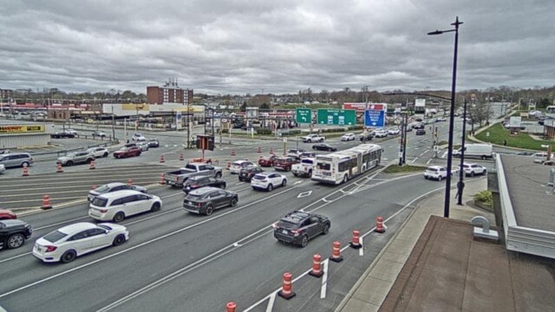 Macdonald Bridge - Halifax bound