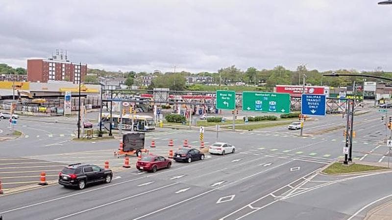 Macdonald Bridge - Halifax bound