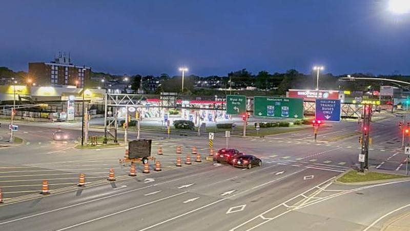 Macdonald Bridge - Halifax bound