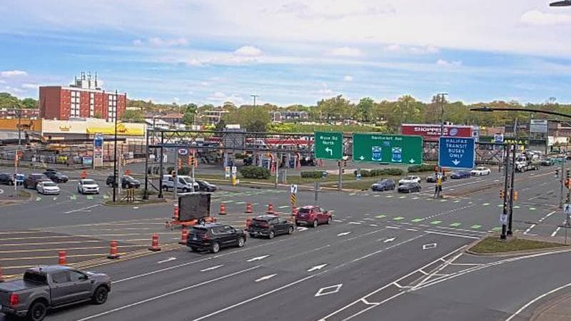 Macdonald Bridge - Halifax bound