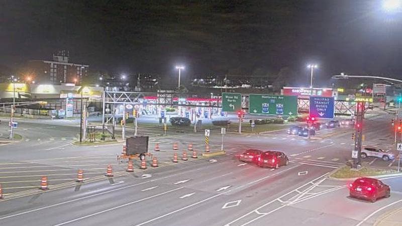 Macdonald Bridge - Halifax bound