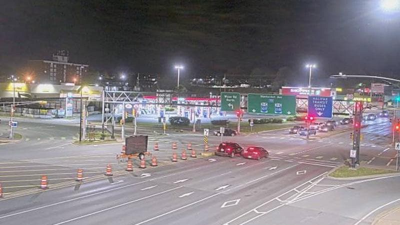 Macdonald Bridge - Halifax bound