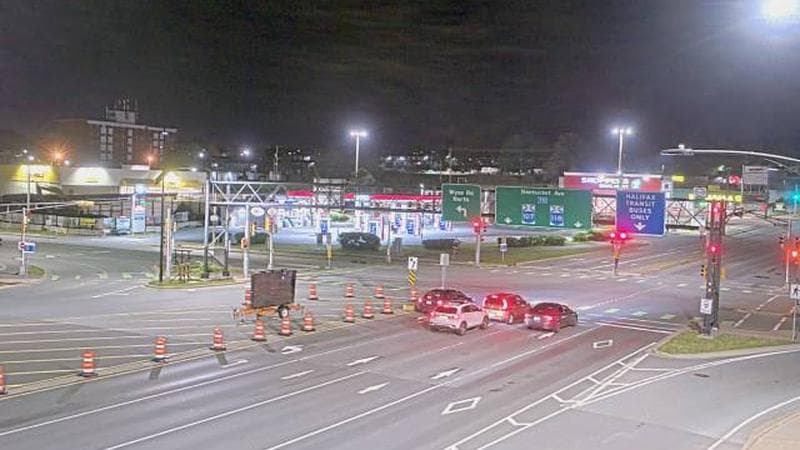 Macdonald Bridge - Halifax bound
