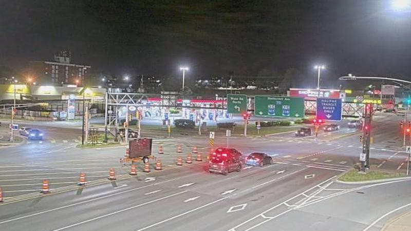 Macdonald Bridge - Halifax bound