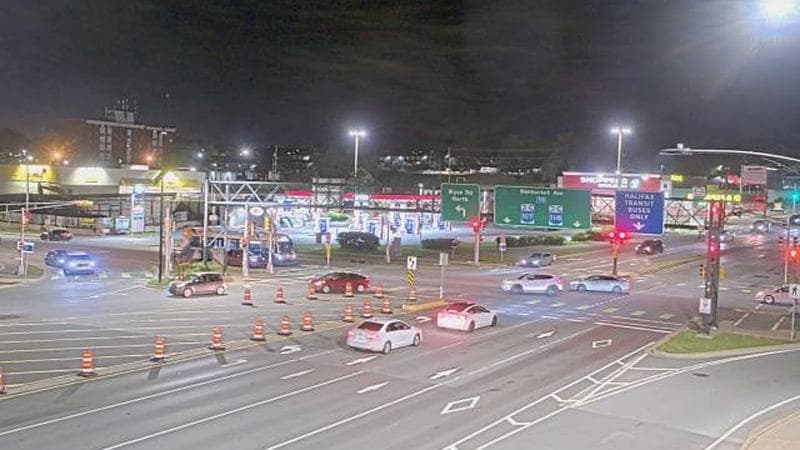 Macdonald Bridge - Halifax bound