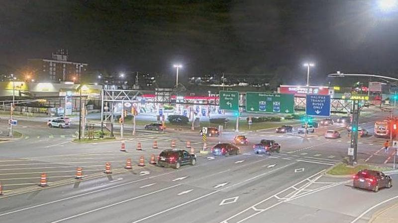 Macdonald Bridge - Halifax bound