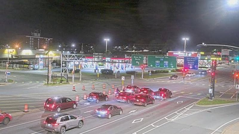 Macdonald Bridge - Halifax bound