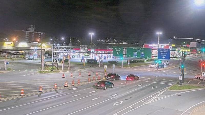 Macdonald Bridge - Halifax bound