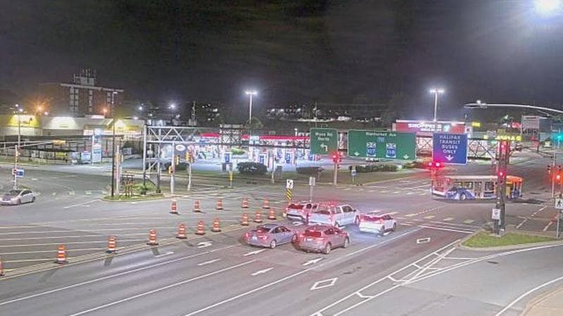 Macdonald Bridge - Halifax bound
