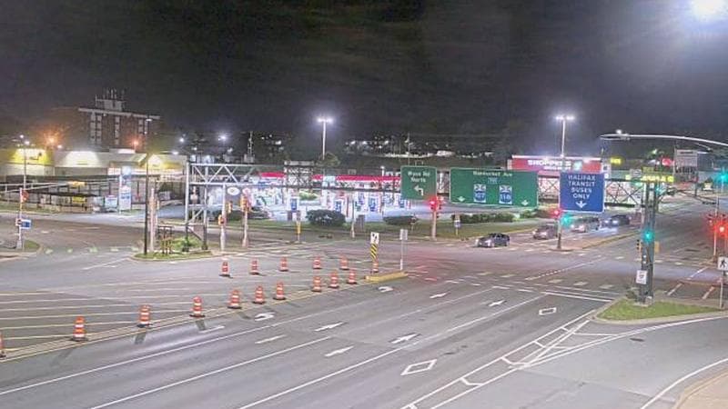Macdonald Bridge - Halifax bound
