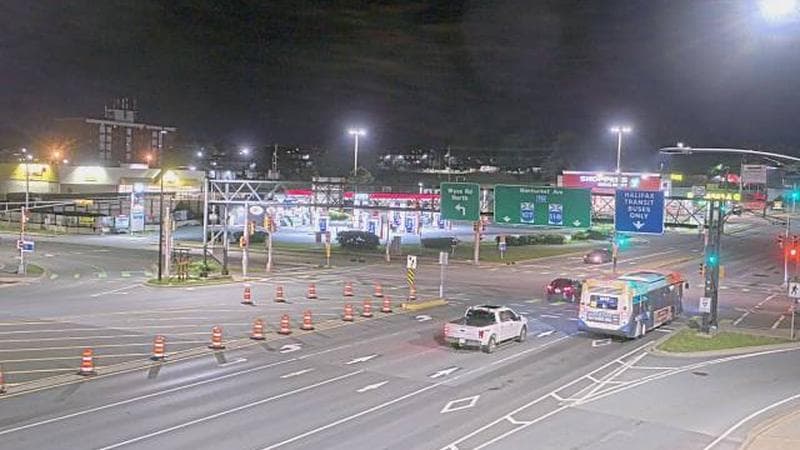 Macdonald Bridge - Halifax bound
