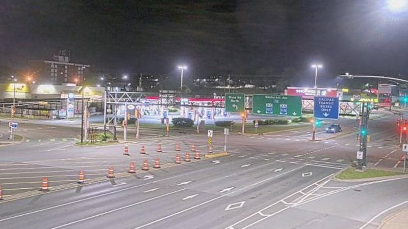 Macdonald Bridge - Halifax bound