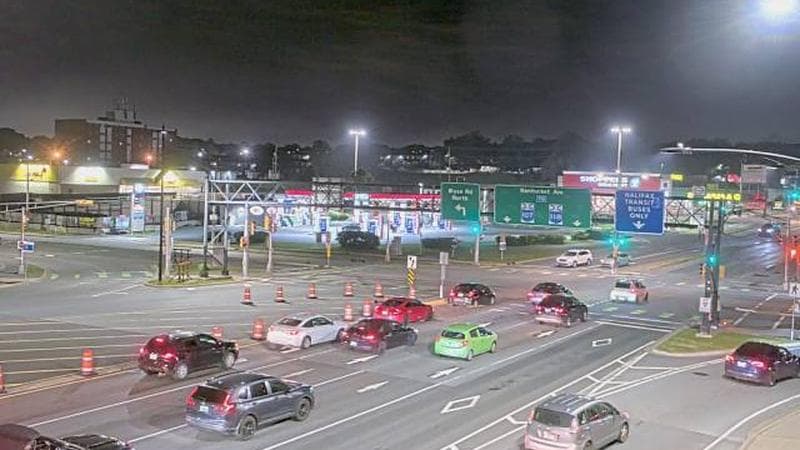 Macdonald Bridge - Halifax bound