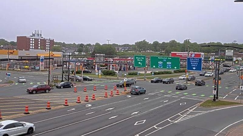 Macdonald Bridge - Halifax bound