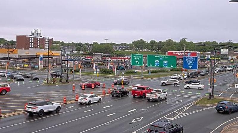 Macdonald Bridge - Halifax bound