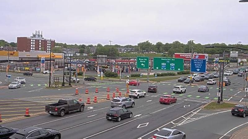 Macdonald Bridge - Halifax bound