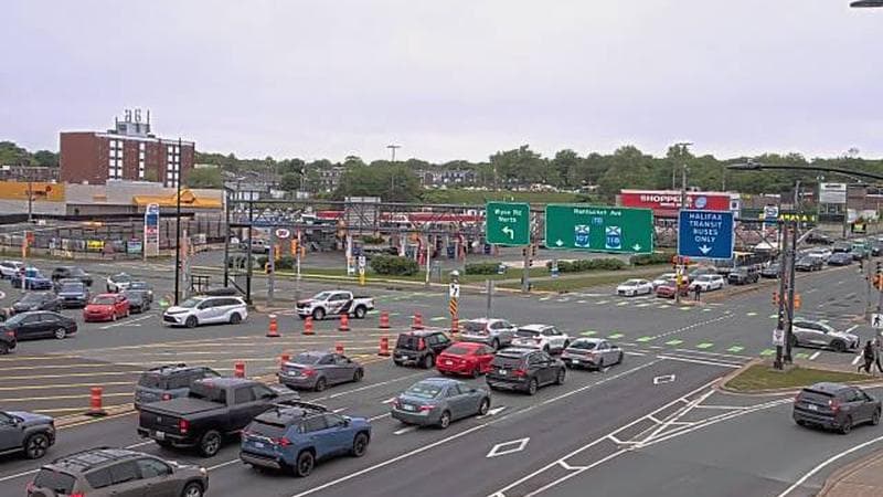 Macdonald Bridge - Halifax bound