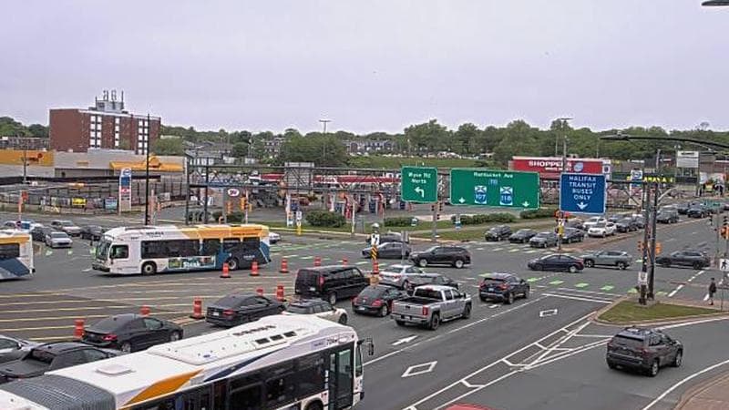 Macdonald Bridge - Halifax bound