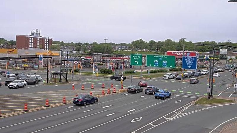 Macdonald Bridge - Halifax bound
