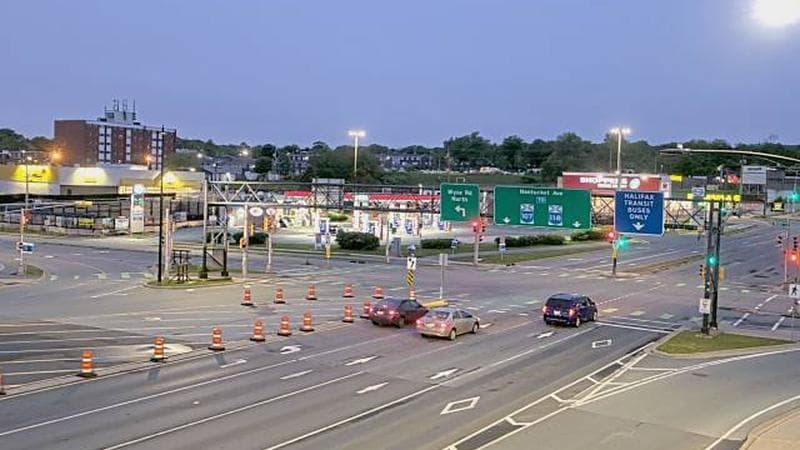 Macdonald Bridge - Halifax bound