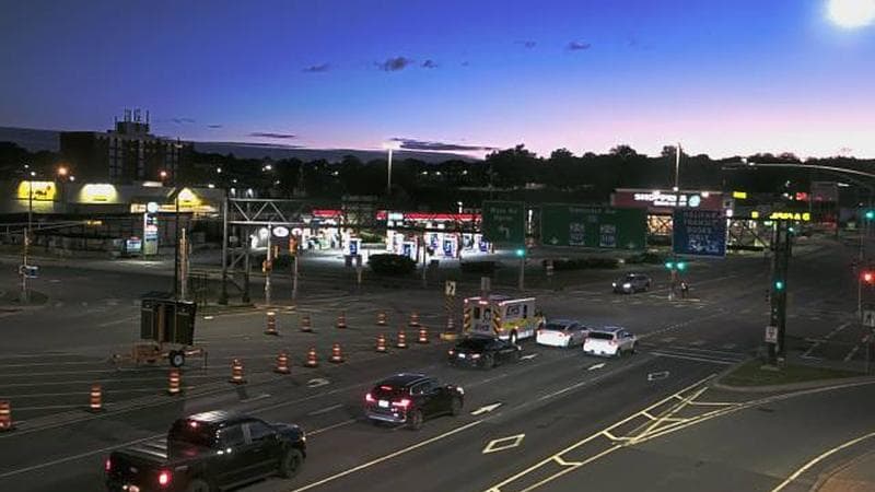 Macdonald Bridge - Halifax bound